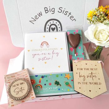 New Big Sister Craft And Treats Gift Set, 2 of 11