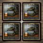 Personalised Bar Runner And Coasters Dragon Inn, thumbnail 2 of 8