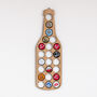 Beer Cap Beer Bottle Shape Wall Hanger, thumbnail 5 of 7