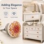 Sunflare Blossom Round Shaped Ceramic Knob, thumbnail 2 of 9