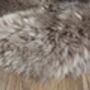 Sheepskin Rug Oyster Cappucino 100% Natural Super Soft, thumbnail 6 of 6