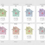 'Home Is Where The Heart Is' Map Print, thumbnail 4 of 11