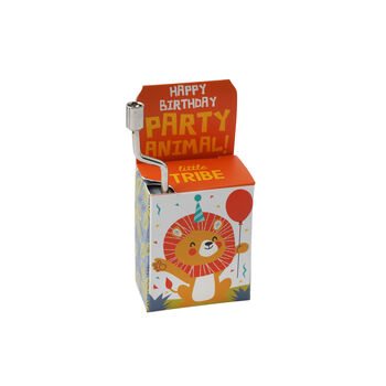 Little Tribe 'Party Animal' Birthday Music Wind Up, 2 of 3