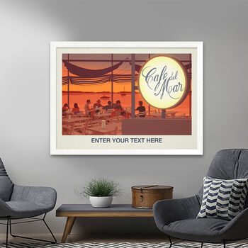 Personalised Cafe Del Mar Nightclub Poster, 2 of 3