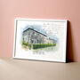 Personalised Watercolour Retirement Gift, thumbnail 4 of 10