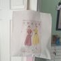 Cotton Tote Shoulder Bag With Vintage Vogue Sewing Pattern Print, thumbnail 1 of 6