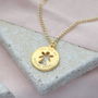Child's Special Angel Birthstone Necklace, thumbnail 1 of 10