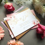 Pink Blossom Wedding Invitations Sample, thumbnail 6 of 7