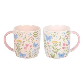 Luna Bloom Floral Print Mug, 3 of 3