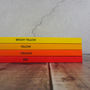 Set Of Five Personalised Spine Notebooks, thumbnail 7 of 12