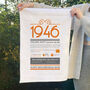 Personalised 80th Birthday Gift Microfibre Tea Towel, thumbnail 5 of 9