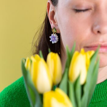 Daisy Earrings, Spring Flowers, Mothers Day Gift, 6 of 7