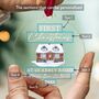 Our First Christmas In New Home Personalised Bauble, thumbnail 7 of 7