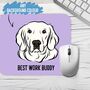 Golden Retriever Mouse Mat, thumbnail 2 of 4