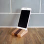 Mixed Wood Phone Stand, thumbnail 3 of 4