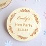 Personalised Hen Party Wooden Badges, thumbnail 2 of 4