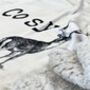 Merry And Cosy Personalised Family Christmas Blanket, thumbnail 3 of 7