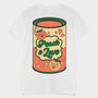 Peach And Love Men's Slogan T Shirt, thumbnail 7 of 7