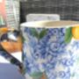 Tankard In Blue Lemon Design, thumbnail 11 of 12