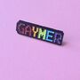 Gaymer Enamel Pin Badge, thumbnail 1 of 4