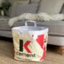 Recycled Fairtrade Cement Storage Bag Medium, thumbnail 1 of 4