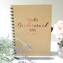 Personalised Bridesmaid Notebook, thumbnail 4 of 4