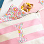 Liberty Of London Personalised Accessory Bag In Pink, thumbnail 2 of 6