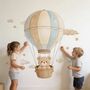Neutral Colour Hot Air Balloon Bear Large Size, thumbnail 2 of 5