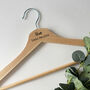 Engraved Wedding Hanger, thumbnail 7 of 12
