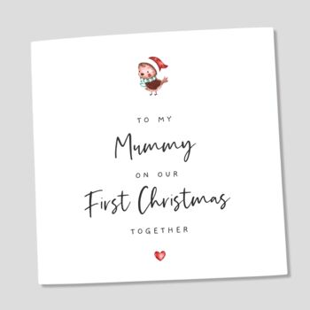 1st Christmas Card For Mummy, 4 of 4