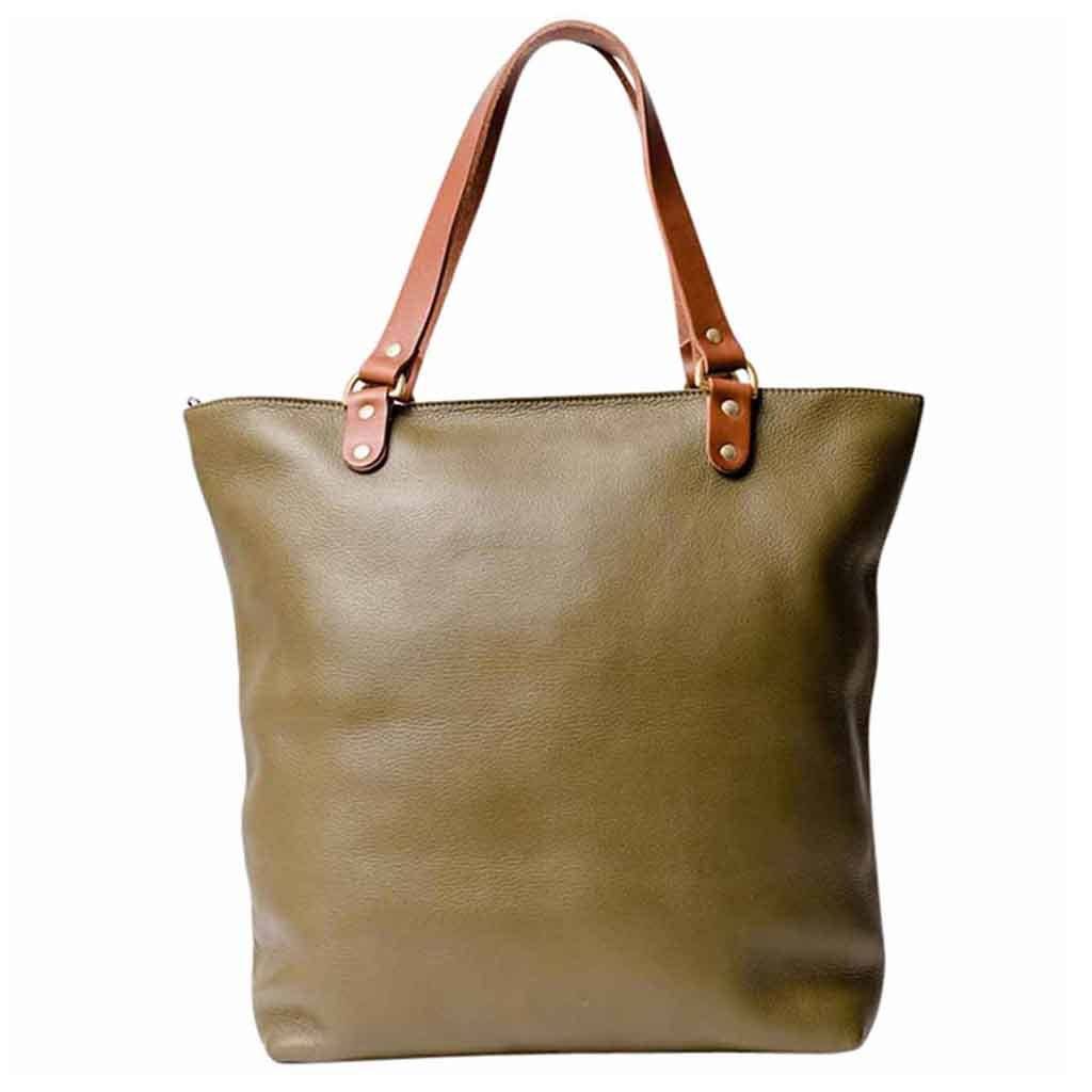luxury italian leather tote bag by n'damus london
