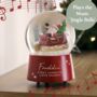 Personalised Musical Santa Globe, thumbnail 3 of 4