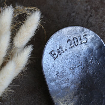 11th Anniversary Steel Heart Dish, 7 of 12