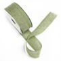 Luxury Green Cotton Ribbon 20 Metres Roll, thumbnail 2 of 2