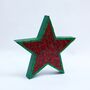 Handmade Star Mosaic Ornament, thumbnail 8 of 9