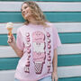 Scooper Dooper Women's Ice Cream Graphic T Shirt, thumbnail 2 of 4