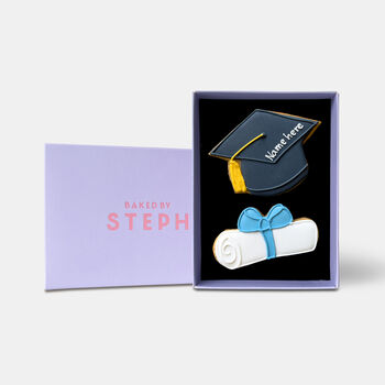 Personalised Graduation Letterbox Iced Cookies, 4 of 10