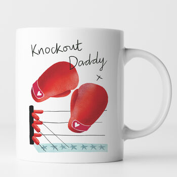 Boxing Mug For Dad, Daddy Or Grandad, 6 of 6