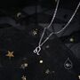 Sterling Silver Tiny Zodiac Pendant Necklace, thumbnail 3 of 12