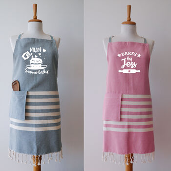 Personalised Soft Cotton Apron, 3 of 11
