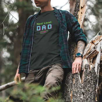 ‘Next Level Dad’ Cotton Tshirt For Gaming Lovers, 2 of 6