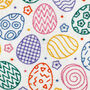 Easter Egg Bonanza Embroidery Kit, thumbnail 4 of 9