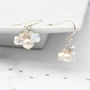 Pearl Cluster Earrings in Many Colours, thumbnail 9 of 12