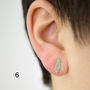 Sterling Silver Penguin Earrings, thumbnail 7 of 8