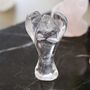 Clear Quartz Angel Carved Gemstone, thumbnail 3 of 5