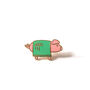 Pig In A Blanket Enamel Pin, thumbnail 8 of 12