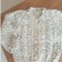 Personalised Cable Knit Embroidered Children's Cardigan, thumbnail 11 of 12