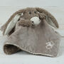 Donkey Finger Puppet Soother With Engraved Heart, thumbnail 1 of 5