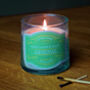 Personalised Football Gift Candle, thumbnail 9 of 9