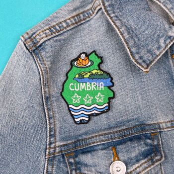 Cumbria County Sew On Patch, 2 of 2